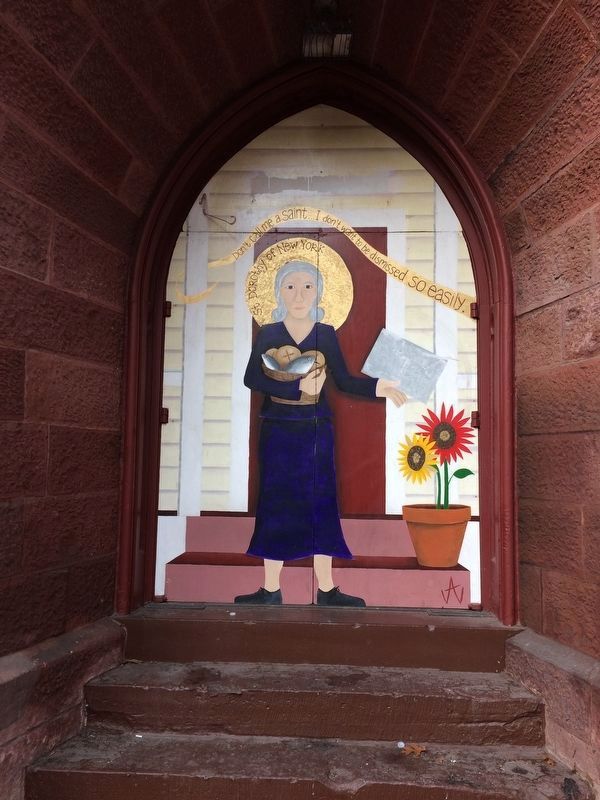 Dorothy Day Mural image. Click for full size.