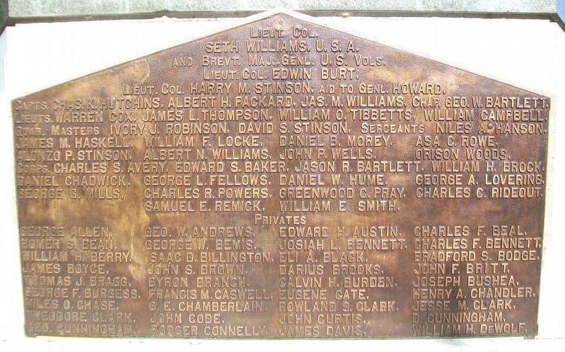 Civil War Memorial Roll of Honored Dead image. Click for full size.