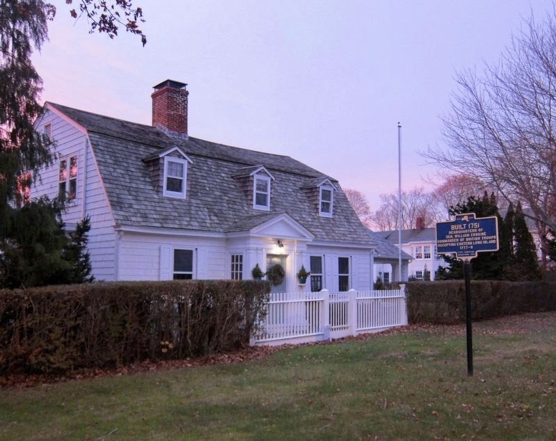 General William Erskine Headquarters Marker - Wide View image. Click for full size.