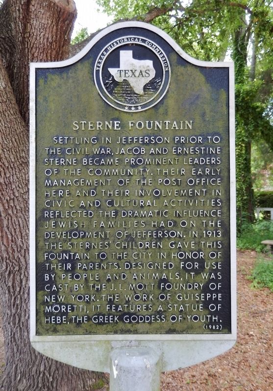 Sterne Fountain Marker. Click for full size. Sterne Fountain Marker image. Click for full size.