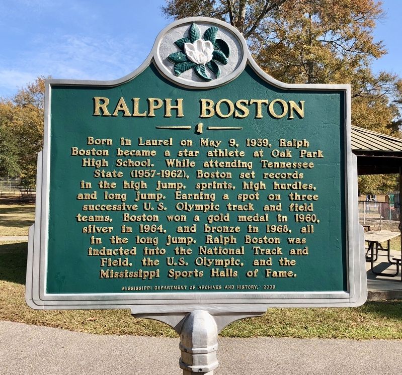 Ralph Boston Marker image. Click for full size.