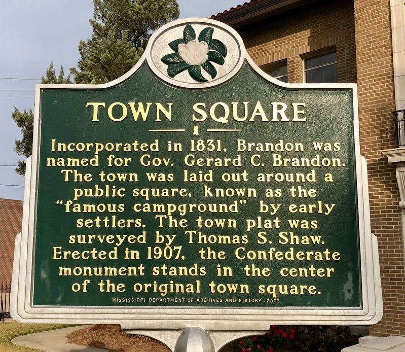 Town Square Marker image. Click for full size.