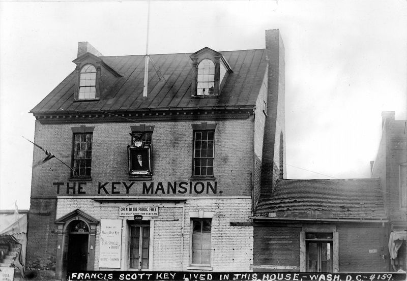 The Key Mansion<br>Francis Scott Key lived in this House image. Click for full size.