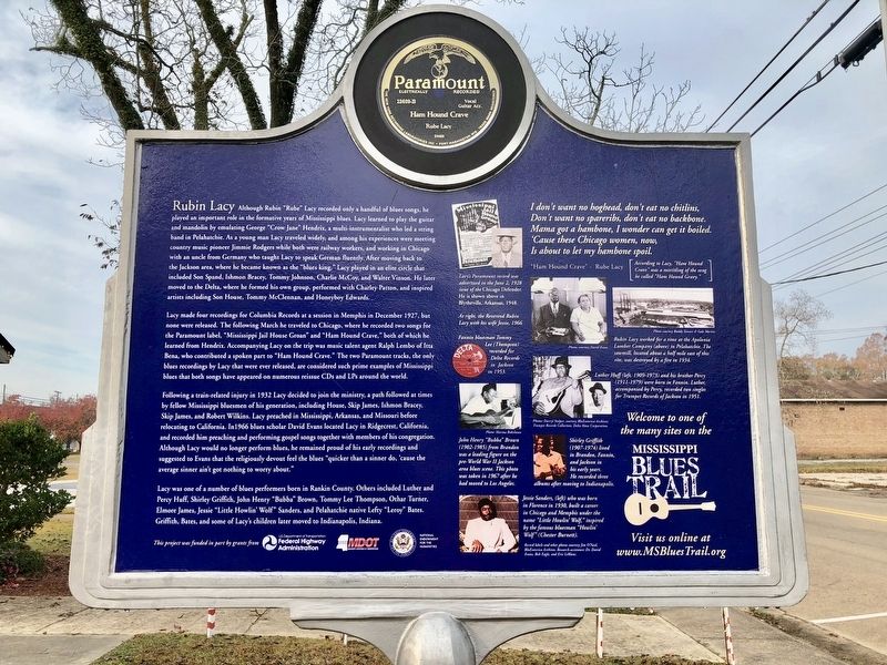 Rubin Lacy Marker (rear) image. Click for full size.