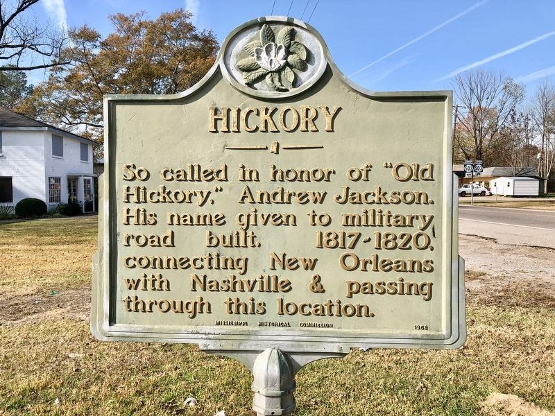 Hickory Marker image. Click for full size.