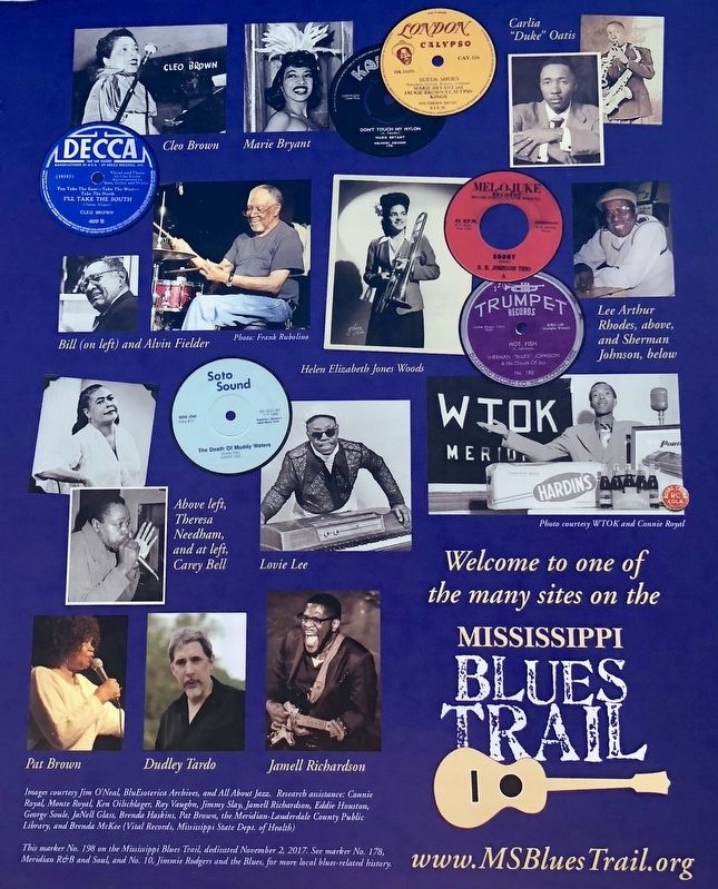 Closeup of photos on rear of marker.. Click for full size. Closeup of photos on rear of marker. image. Click for full size.