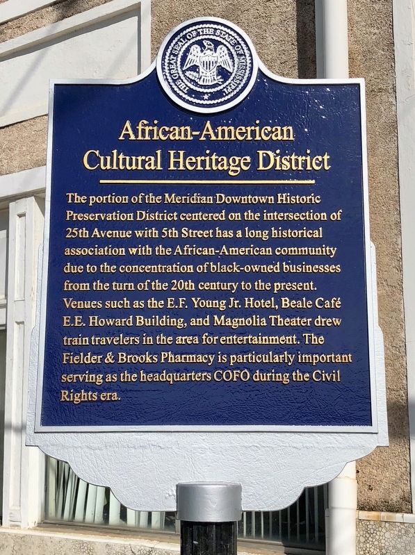 African-American Cultural Heritage District Marker image. Click for full size.