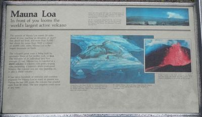 Mauna Loa Marker image. Click for full size.