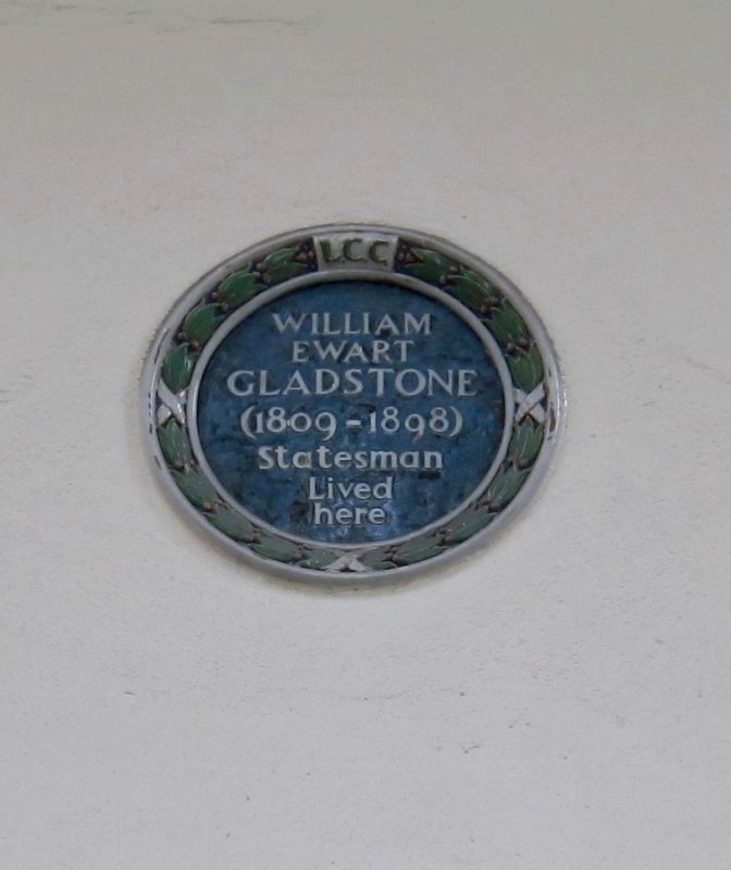 William Ewart Gladstone Marker. Click for full size. William Ewart Gladstone Marker image. Click for full size.