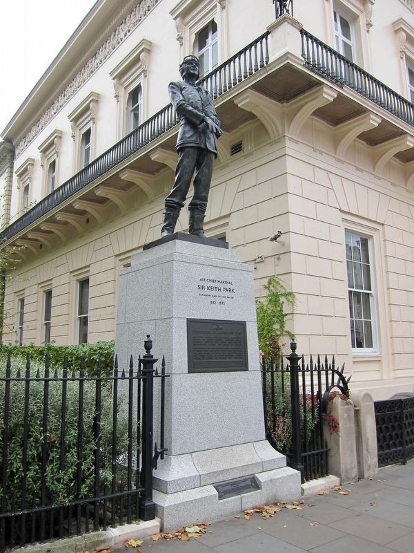 Air Chief Marshal Sir Keith Park (1892 - 1975) Marker - Wide View image. Click for full size.