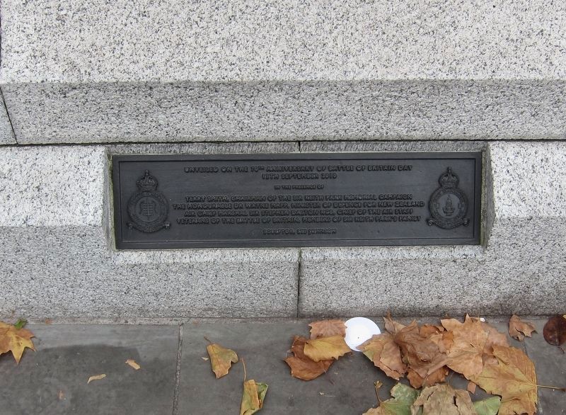Air Chief Marshal Sir Keith Park (1892 - 1975) Marker Dedication Plaque image. Click for full size.