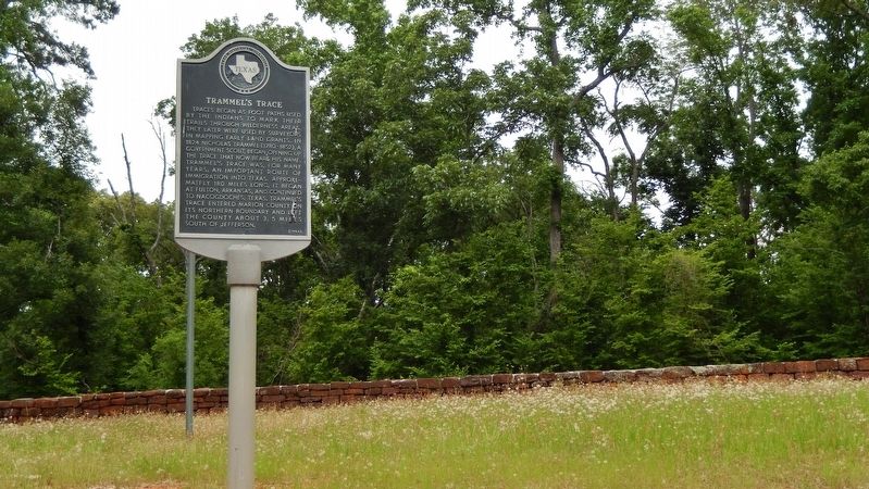 Trammel's Trace Marker (<i>wide view</i>) image. Click for full size.