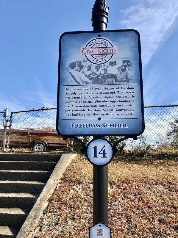 Freedom School Marker image. Click for full size.