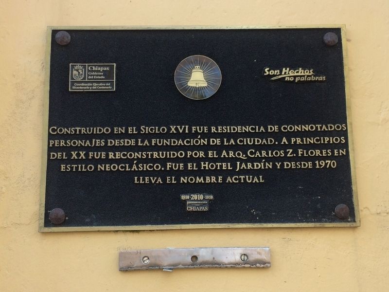 Hotel Ciudad Real Marker. Click for full size. Hotel Ciudad Real Marker image. Click for full size.
