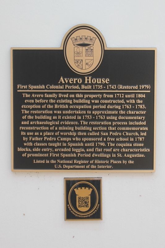 Avero House Marker image. Click for full size.