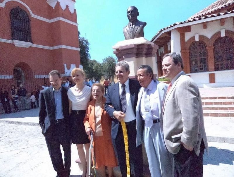 Prudencio Moscoso Pastrana monument dedication. Click for full size. Prudencio Moscoso Pastrana monument dedication image. Click for full size.