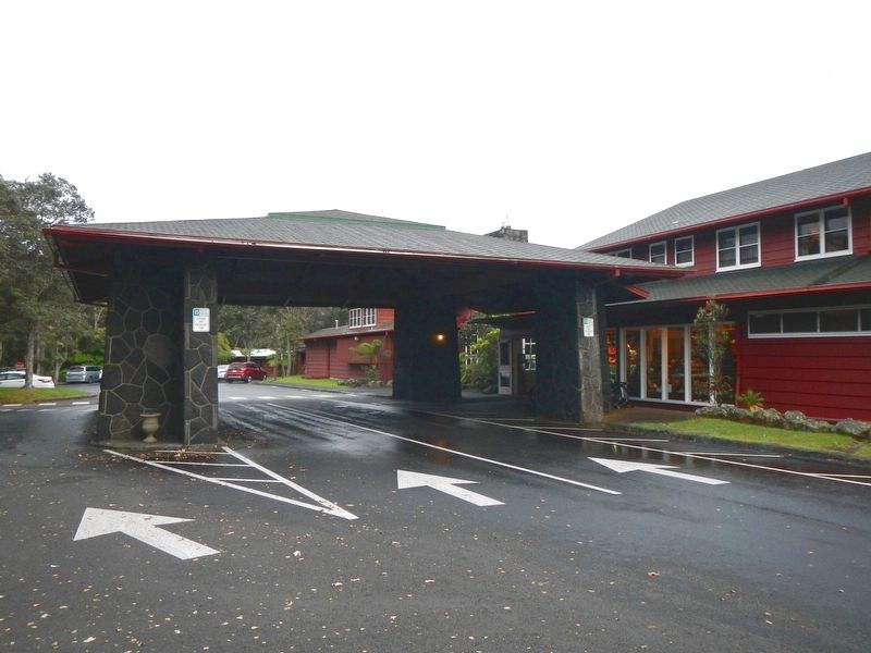 The Volcano House reigns as one of America's great lodges Marker. Click for full size. The Volcano House reigns as one of America's great lodges Marker image. Click for full size.