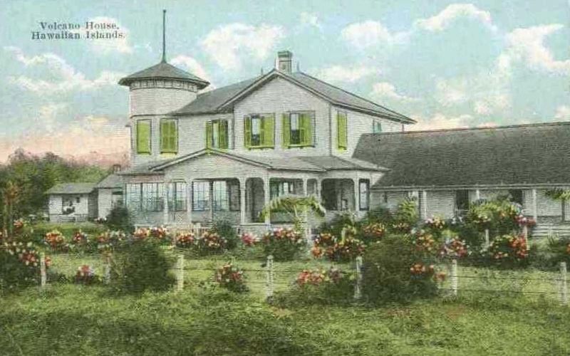 <i>Volcano House, Hawaiian Islands</i>. Click for full size. <i>Volcano House, Hawaiian Islands</i> image. Click for full size.
