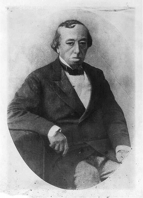 Benjamin Disraeli (Image courtesy of the Library of Congress) image. Click for full size.