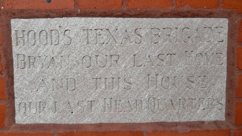 Carnegie Public Library: Hood's Brigade Plaque. Click for full size. Carnegie Public Library: Hood's Brigade Plaque image. Click for full size.