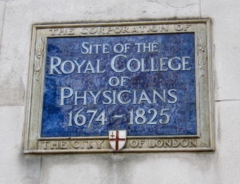 Royal College of Physicians Marker image. Click for full size.