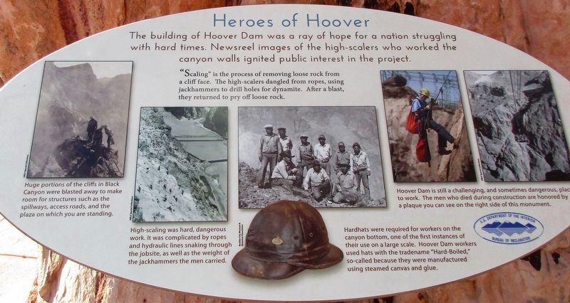 Heroes of Hoover Marker image. Click for full size.