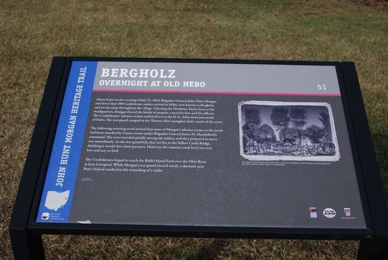 Bergholz-Overnight at Nebo Marker image. Click for full size.