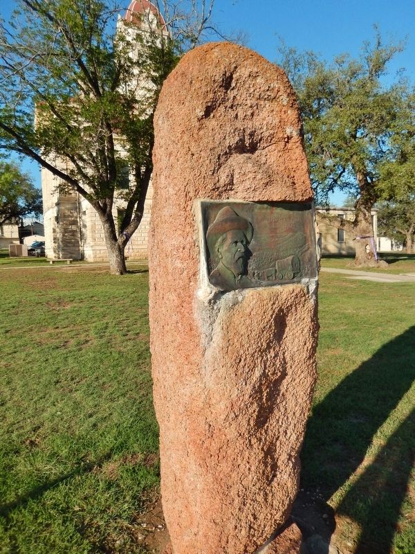 Amasa Clark Memorial (<i>in front of courthouse</i>). Click for full size. Amasa Clark Memorial (<i>in front of courthouse</i>) image. Click for full size.
