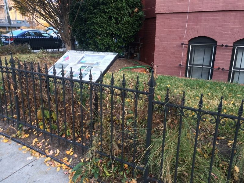 Logan Circle Cistern and BayScape Marker. Click for full size. Logan Circle Cistern and BayScape Marker image. Click for full size.