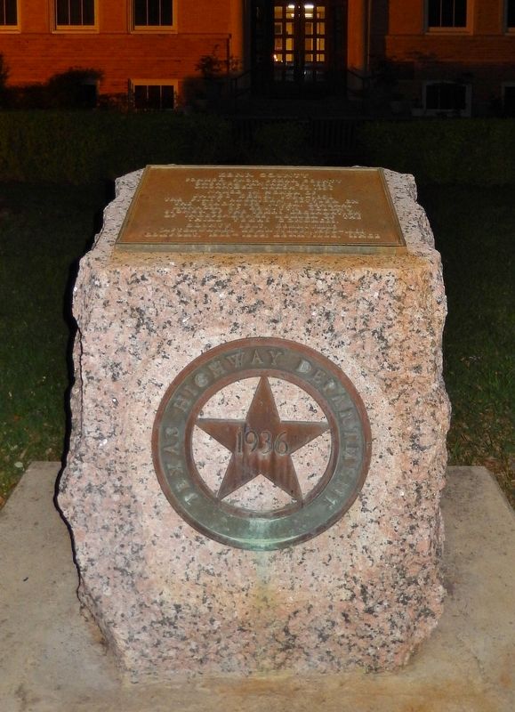 Kerr County Marker. Click for full size. Kerr County Marker image. Click for full size.