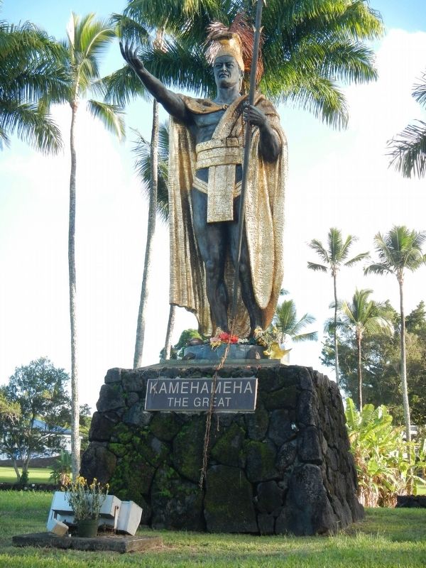 Statue of Kamehameha the Great image. Click for full size.