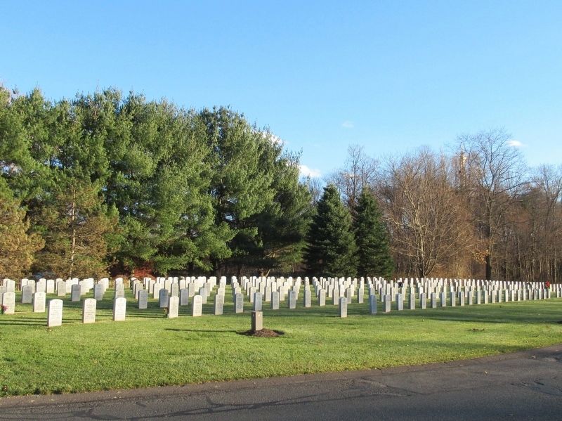 Massachusetts Veterans Memorial Cemetery image. Click for full size.