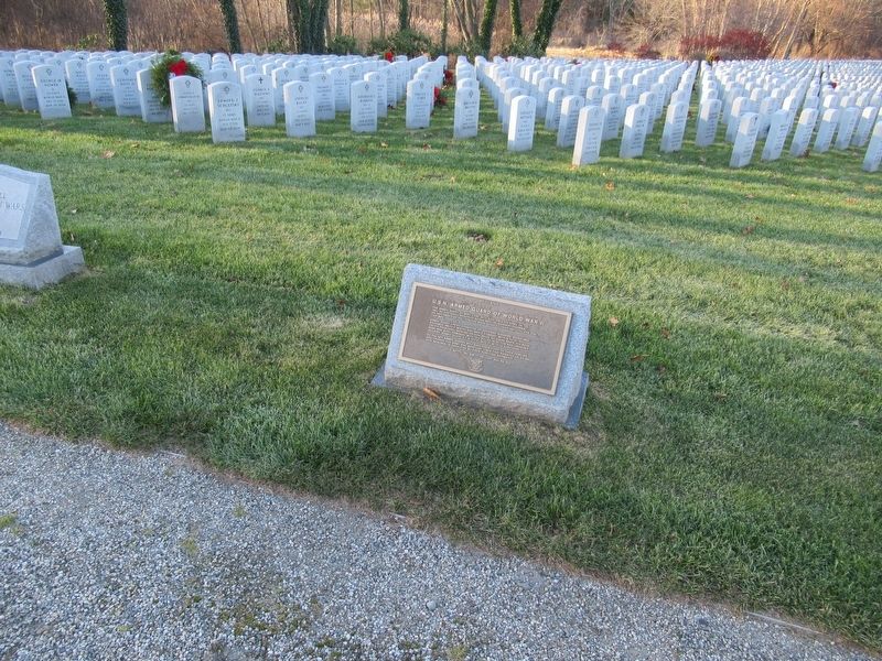 U.S.N. Armed Guard of World War II Marker image. Click for full size.