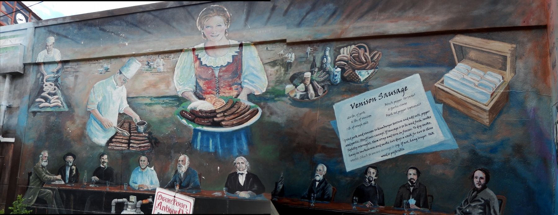 Spass und Gemutlichkeit Mural. Click for full size. Spass und Gemutlichkeit Mural image. Click for full size.