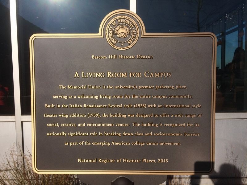 A Living Room for Campus Marker image. Click for full size.