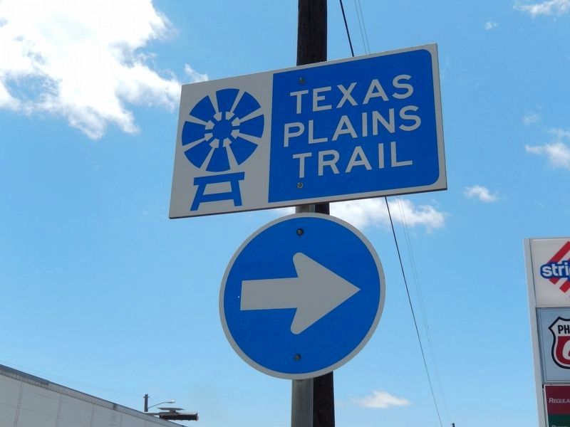 Post Today: Texas Plains Trail image. Click for full size.