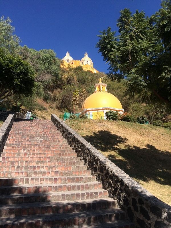 Another view of the Wishing Well of Cholula. Click for full size. Another view of the Wishing Well of Cholula image. Click for full size.