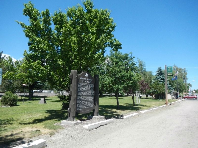 A Cattle Drives Marker. Click for full size. A Cattle Drives Marker image. Click for full size.