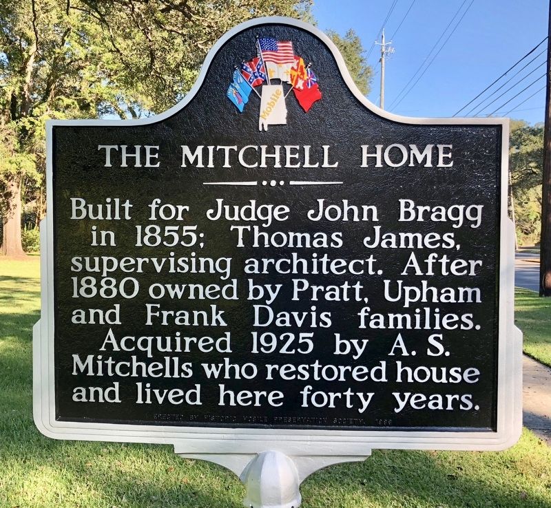 The Mitchell Home Marker image. Click for full size.
