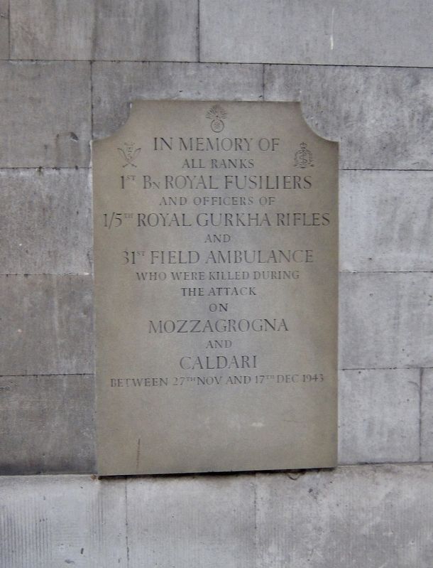 Mozzagrogna and Caldari War Memorial Marker image. Click for full size.