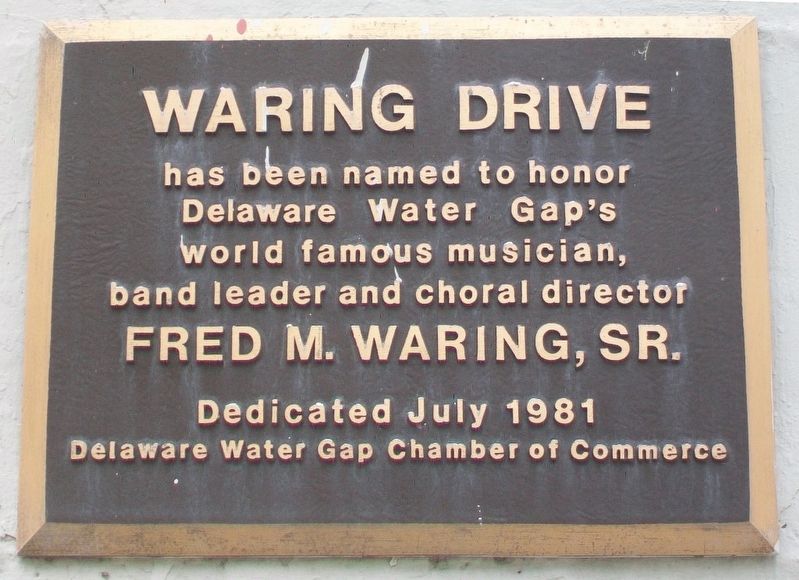 Waring Drive Marker image. Click for full size.