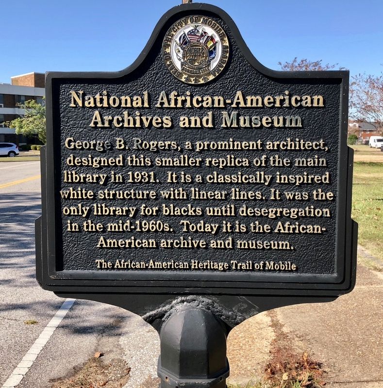 National African-American Archives and Museum Marker image. Click for full size.