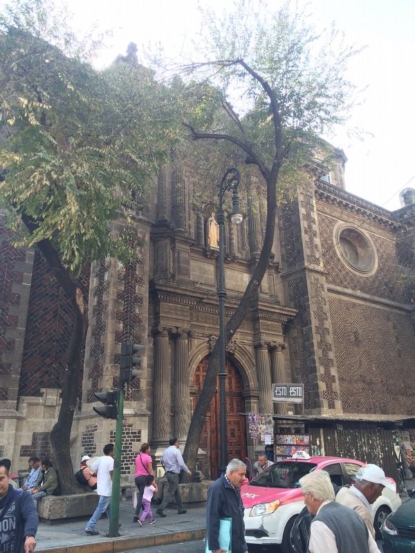 The Temple of San Bernardo Marker. Click for full size. The Temple of San Bernardo Marker image. Click for full size.