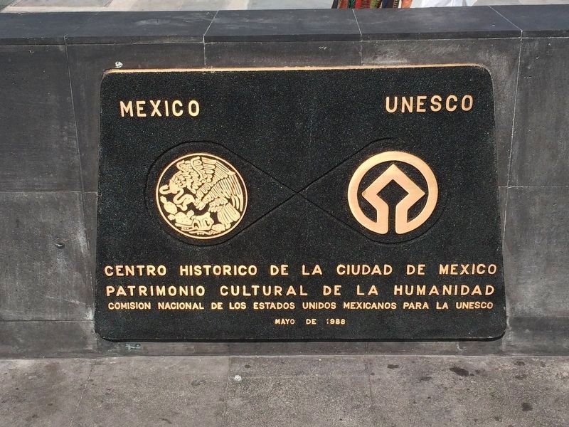 A nearby UNESCO World Heritage marker from 1988 image. Click for full size.