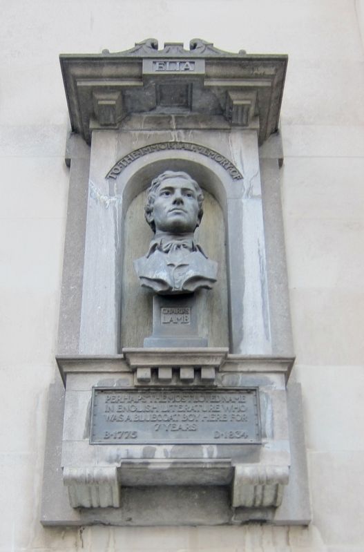 Charles Lamb Marker. Click for full size. Charles Lamb Marker image. Click for full size.
