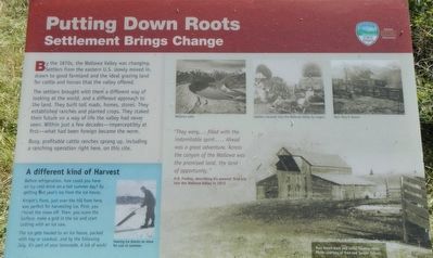 Putting Down Roots Marker. Click for full size. Putting Down Roots Marker image. Click for full size.