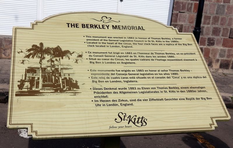 The Berkley Memorial Marker image. Click for full size.