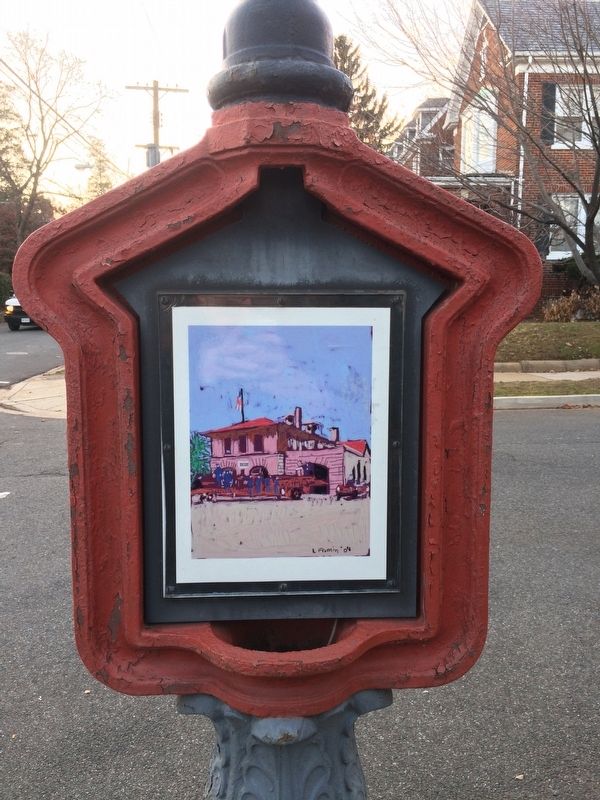 Front of Firehouse Marker. Click for full size. Front of Firehouse Marker image. Click for full size.