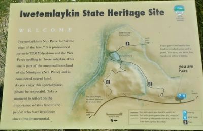 Iwetemlaykin State Heritage Site Marker image. Click for full size.