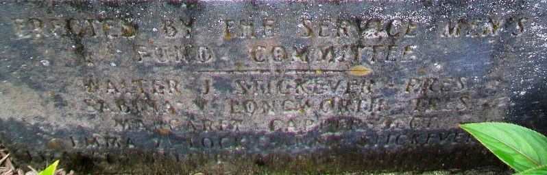 World Wars Memorial Sponsor Marker. Click for full size. World Wars Memorial Sponsor Marker image. Click for full size.